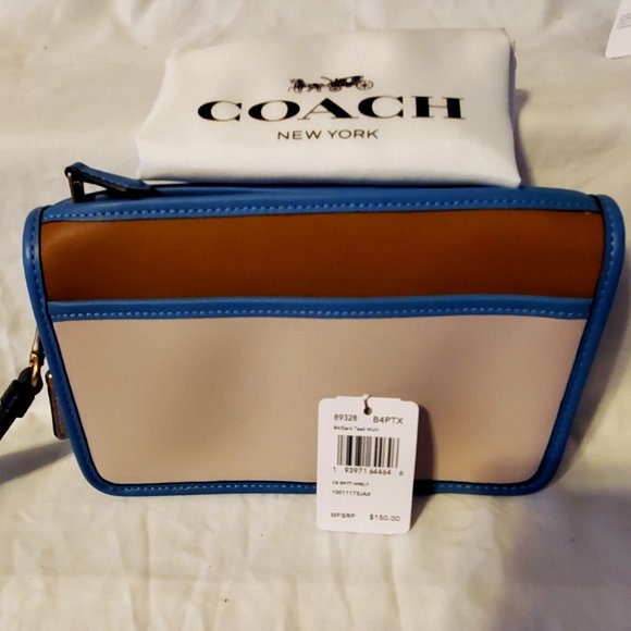 Coach Handbags - NWT Coach CB Britt Clutch Wristlet Purse